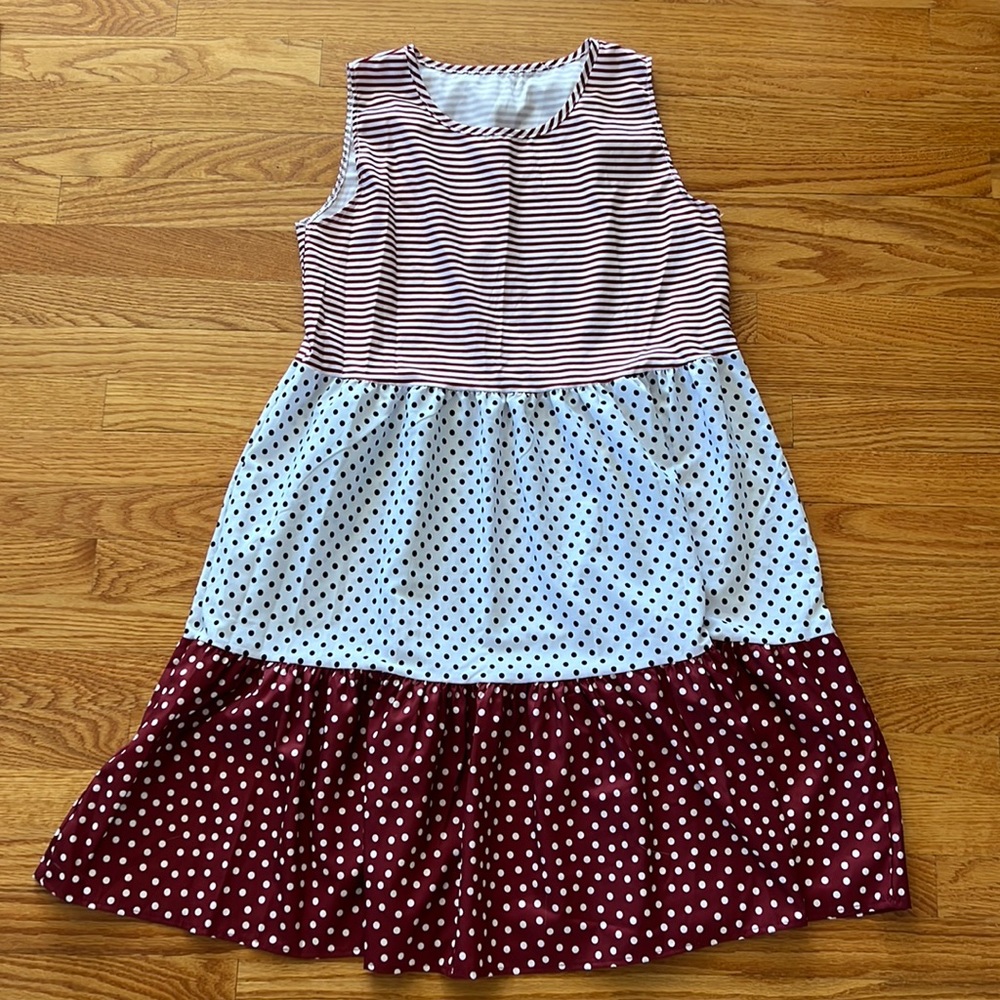 NWOT Tiered Sleeveless Dress